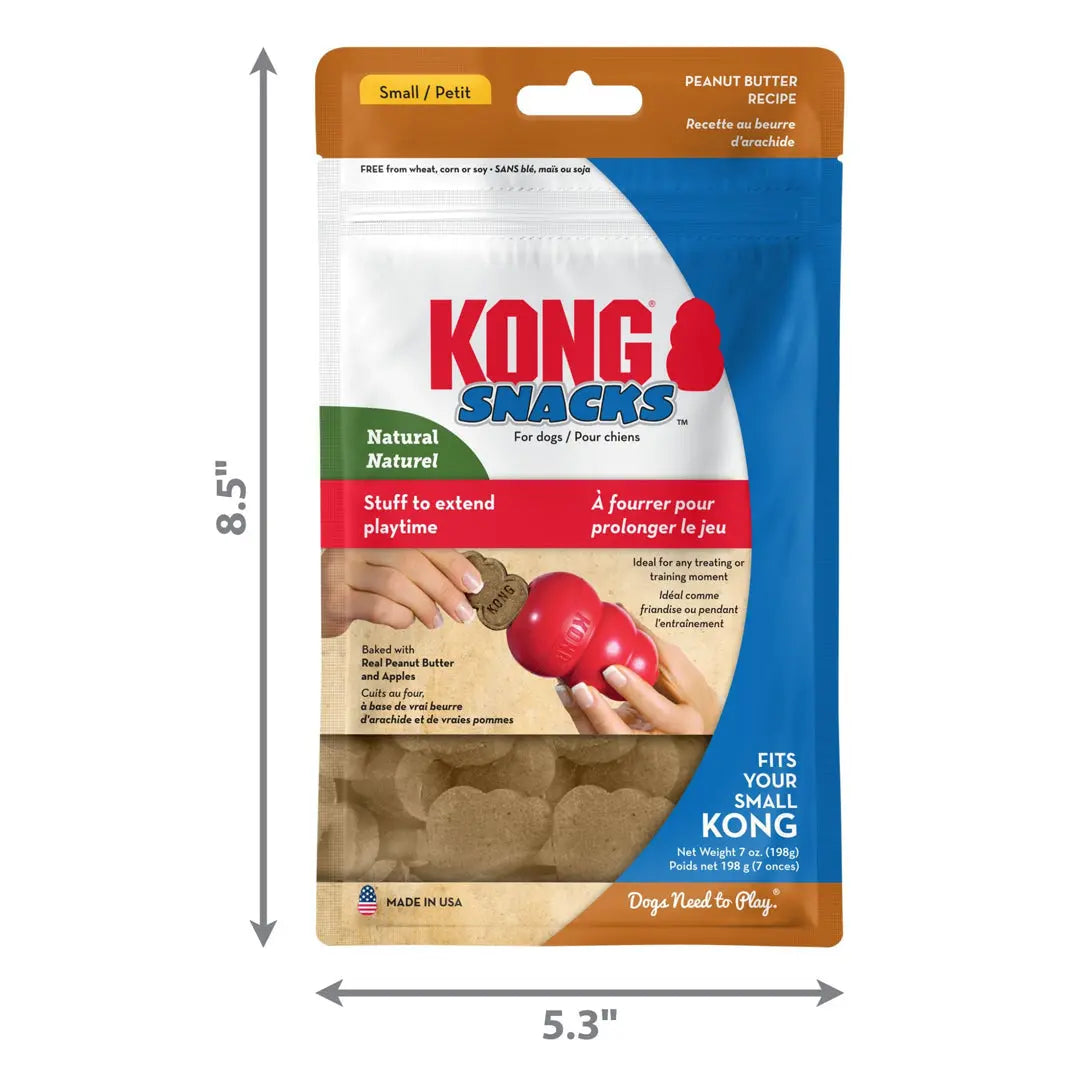 KONG Stuff'N Snacks Dog Treats Peanut Butter 1ea/SM, 8 oz Kong