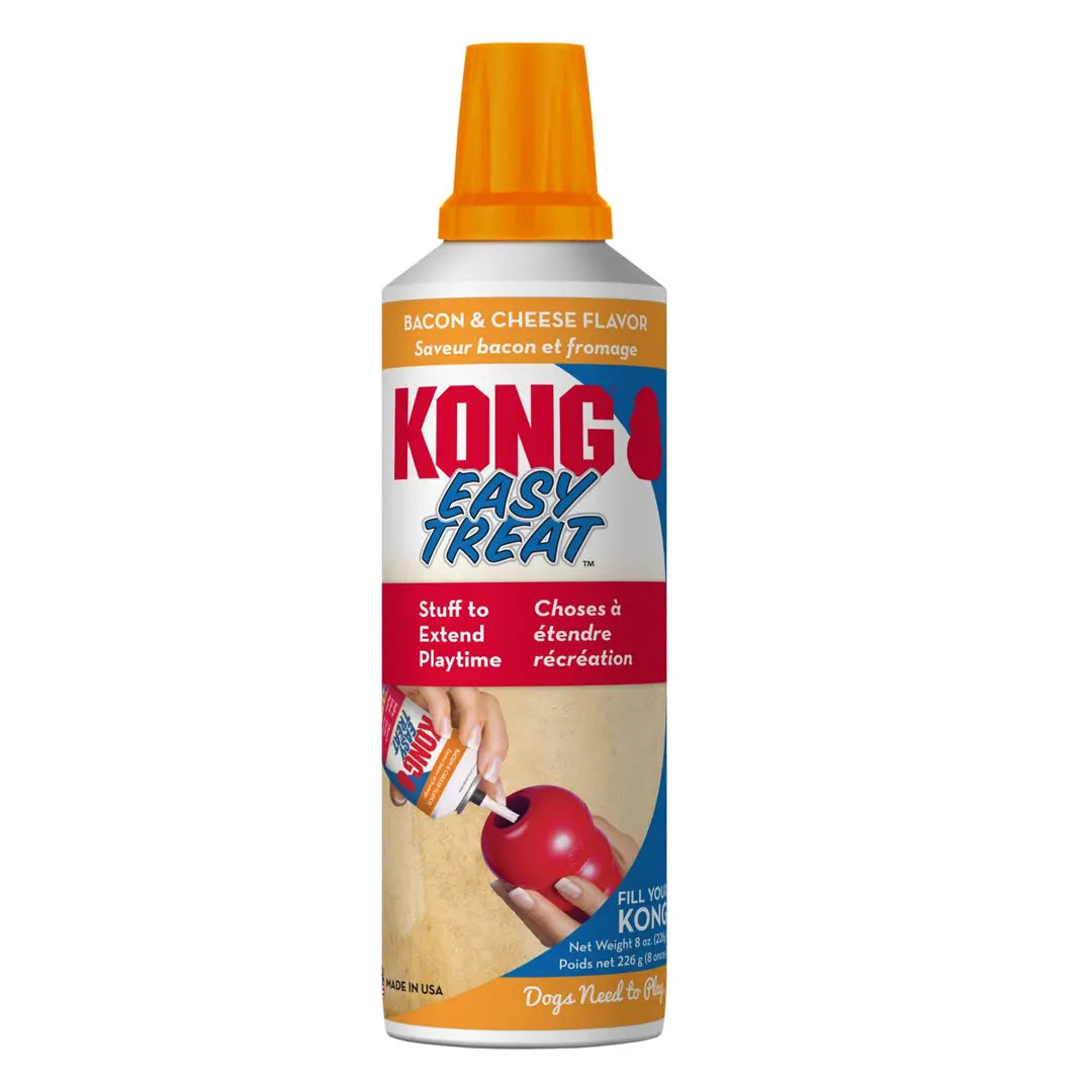 KONG Easy Treat Paste Dog Treat Bacon & Cheese 1ea/8 oz Kong