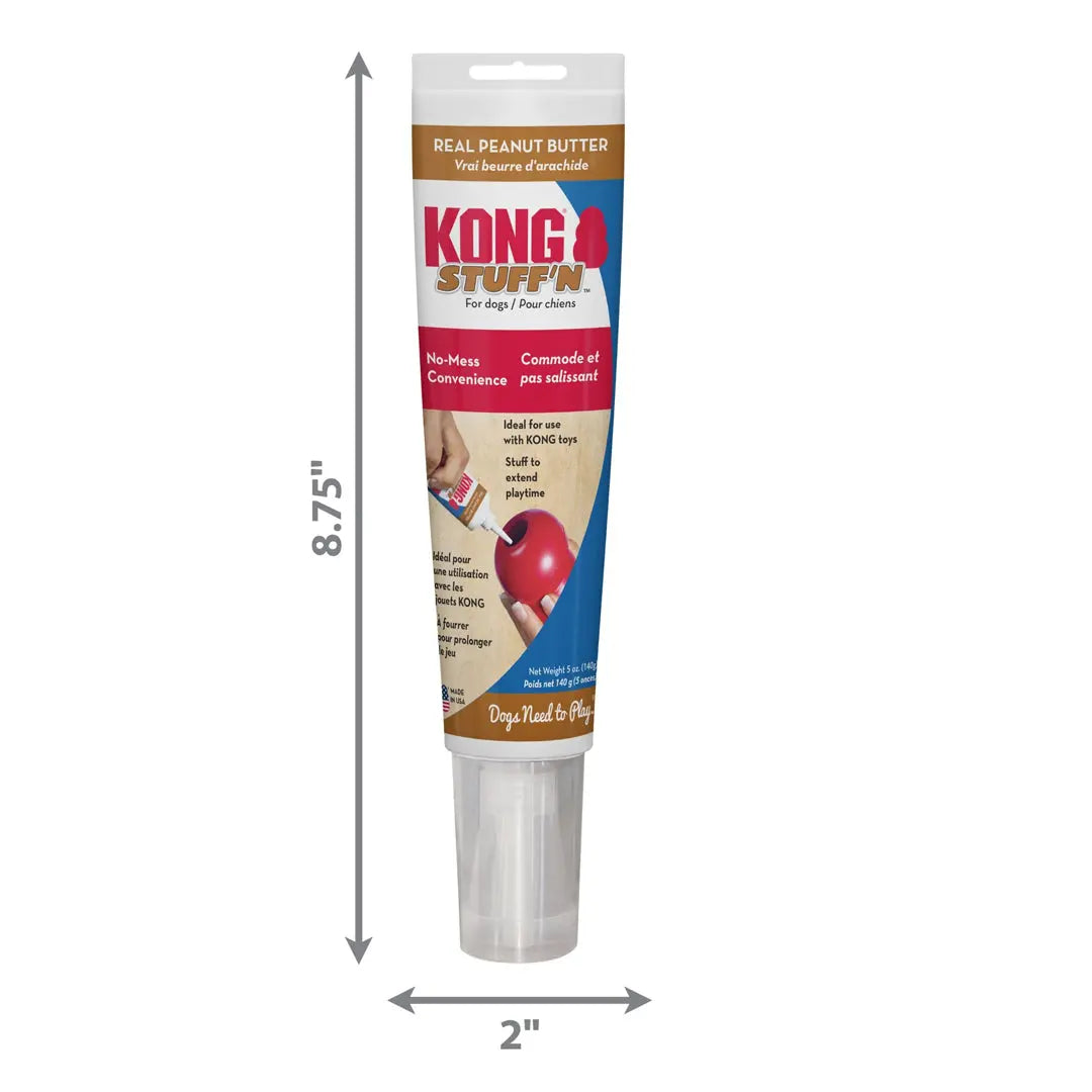 KONG Stuff'N Dog Treat Paste Tube Peanut Butter 1ea/5 oz Kong