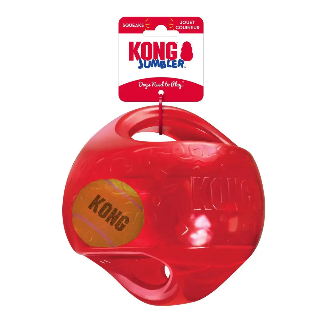 KONG Jumbler Dog Toy Ball Assorted 1ea/LG/XL Kong