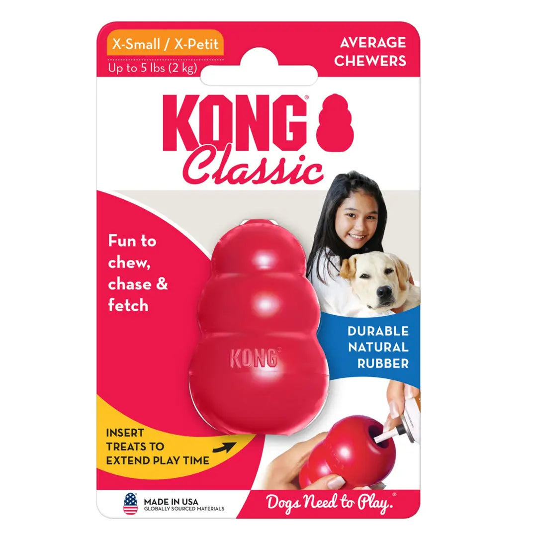 KONG Classic Dog Toy 1ea/XS Kong