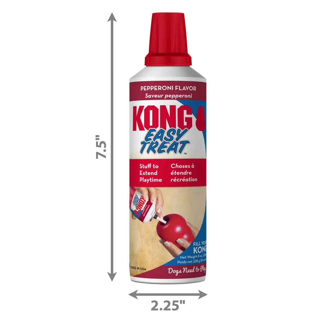 KONG Easy Treat Paste Dog Treat Pepperoni 1ea/8 oz Kong