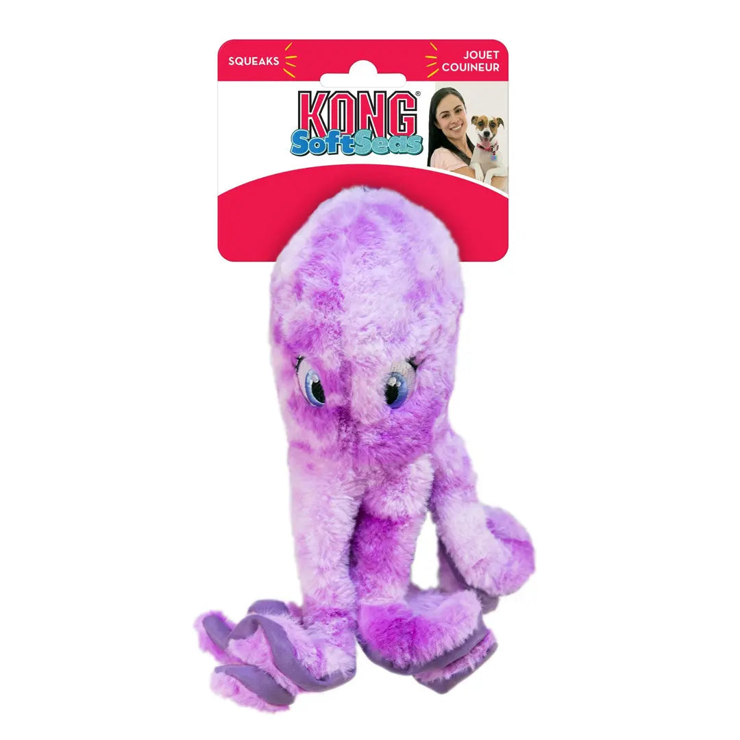 KONG Softseas Dog Toy Octopus 1ea/SM Kong