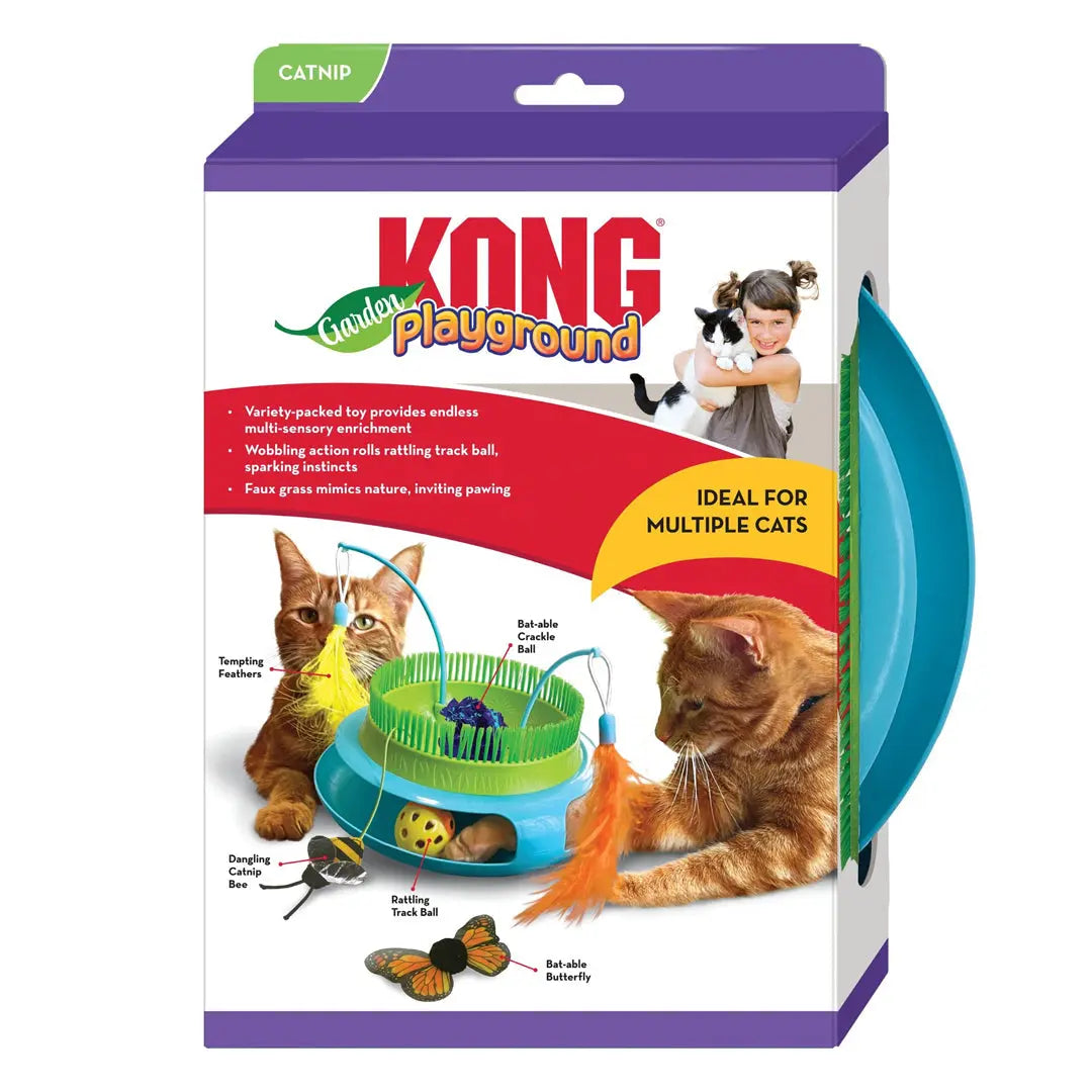 KONG Playground Garden Cat Toy 1ea/One Size Kong