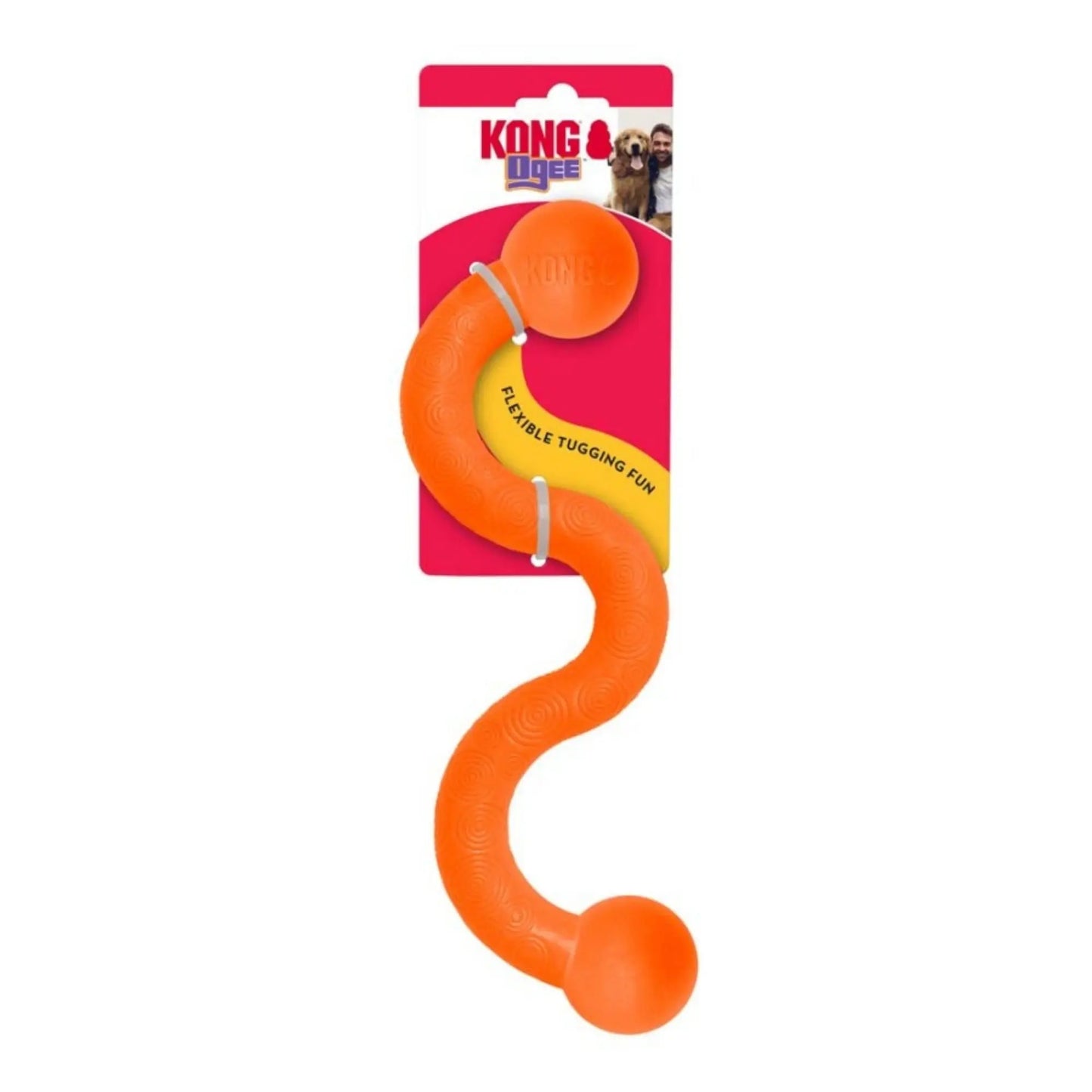 KONG Ogee Stick Dog Toy Assorted 1ea/MD Kong