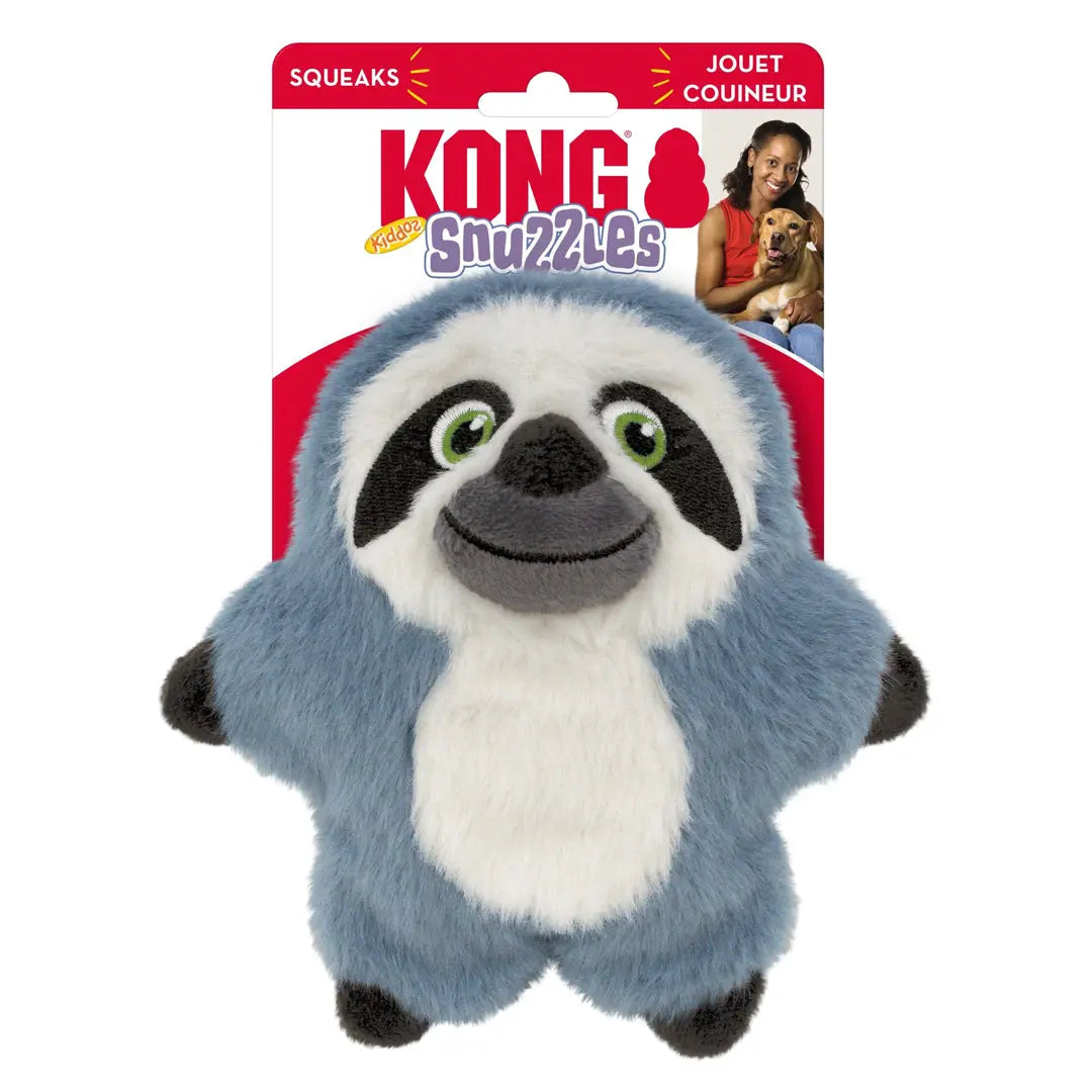 KONG Snuzzles Kiddos Dog Toy Sloth 1ea/SM Kong