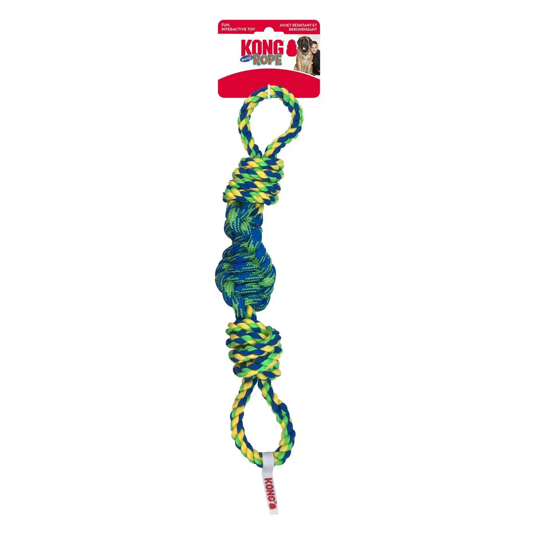 KONG Rope Bunji Dog Toy Assorted 1ea/SM Kong