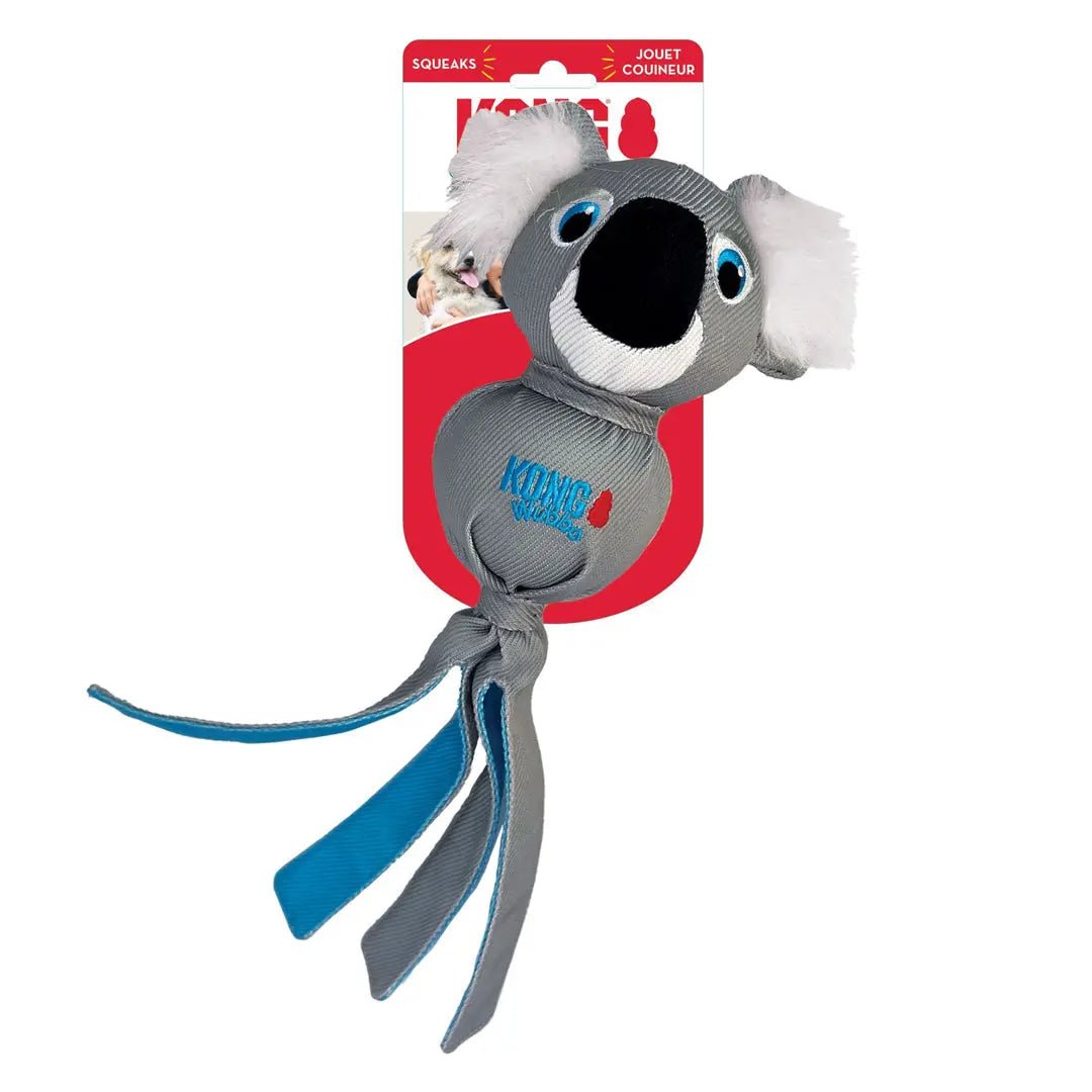 KONG Wubba Zoo Dog Toy Koala 1ea/LG Kong