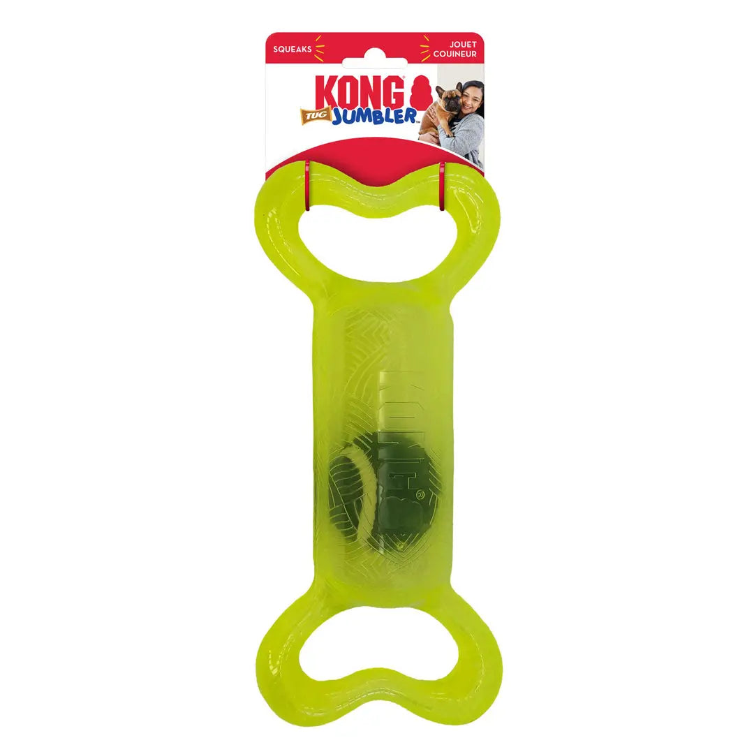 KONG Jumbler Tug Dog Toy Assorted 1ea/MD/LG Kong