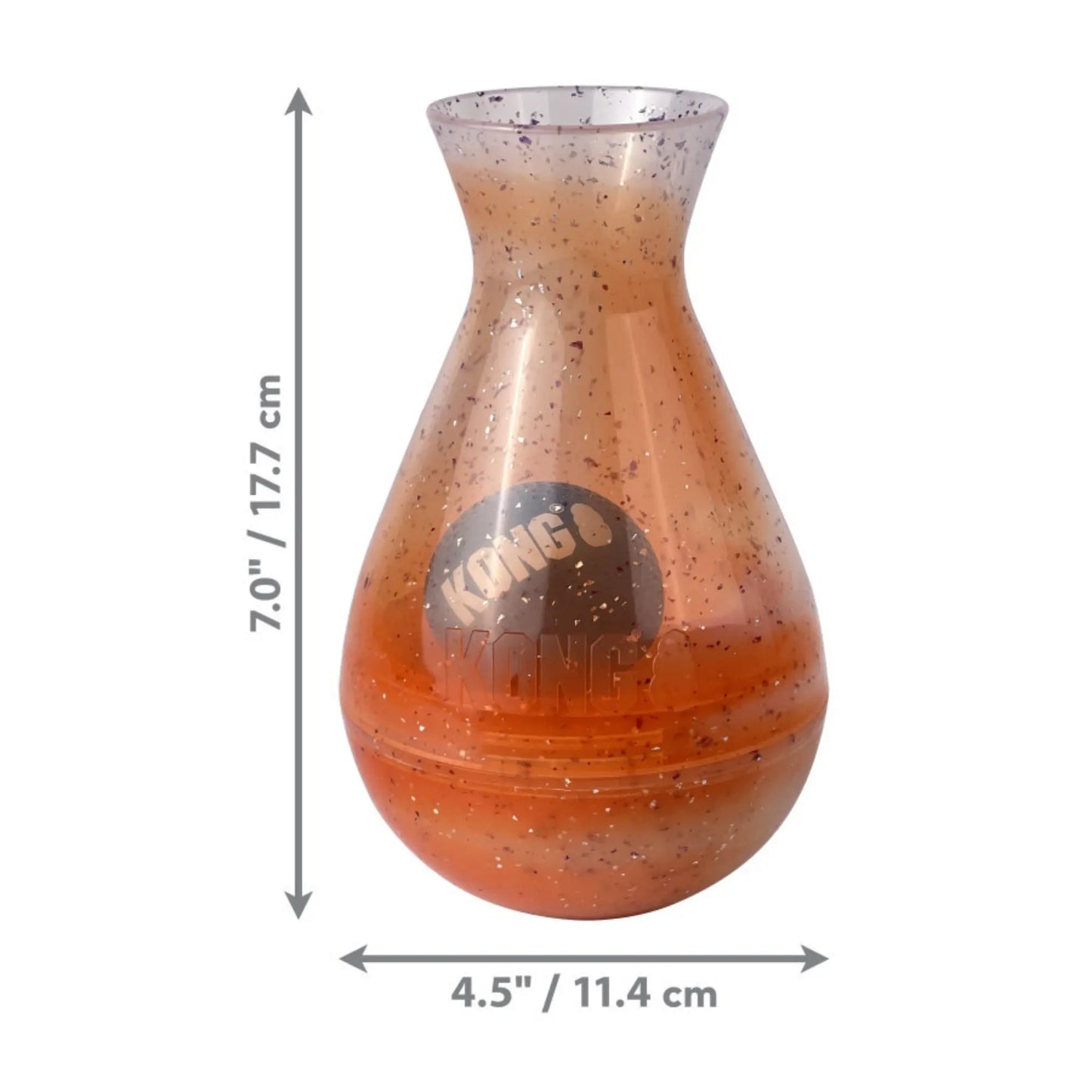 KONG Rewards Tipsy Treat Dispenser Dog Toy 1ea/SM Kong