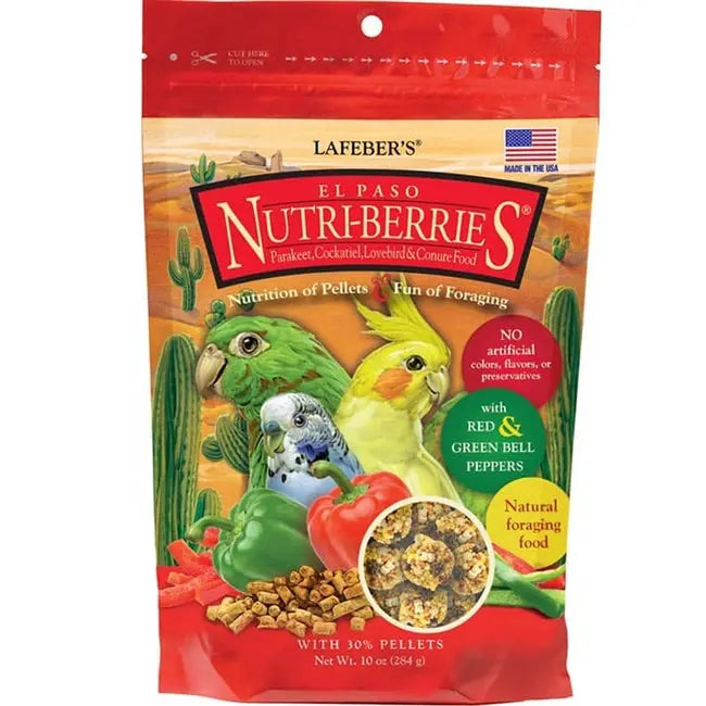 Lafeber Company El Paso NutriBerries Small Bird Food 1ea/10 oz Lafeber Company