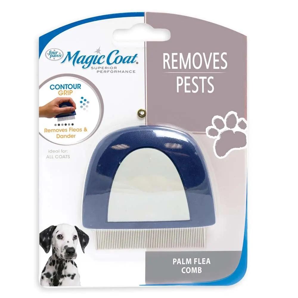 Four Paws Magic Coat Professional Series Palm Flea Comb 1ea/1 ct Four Paws