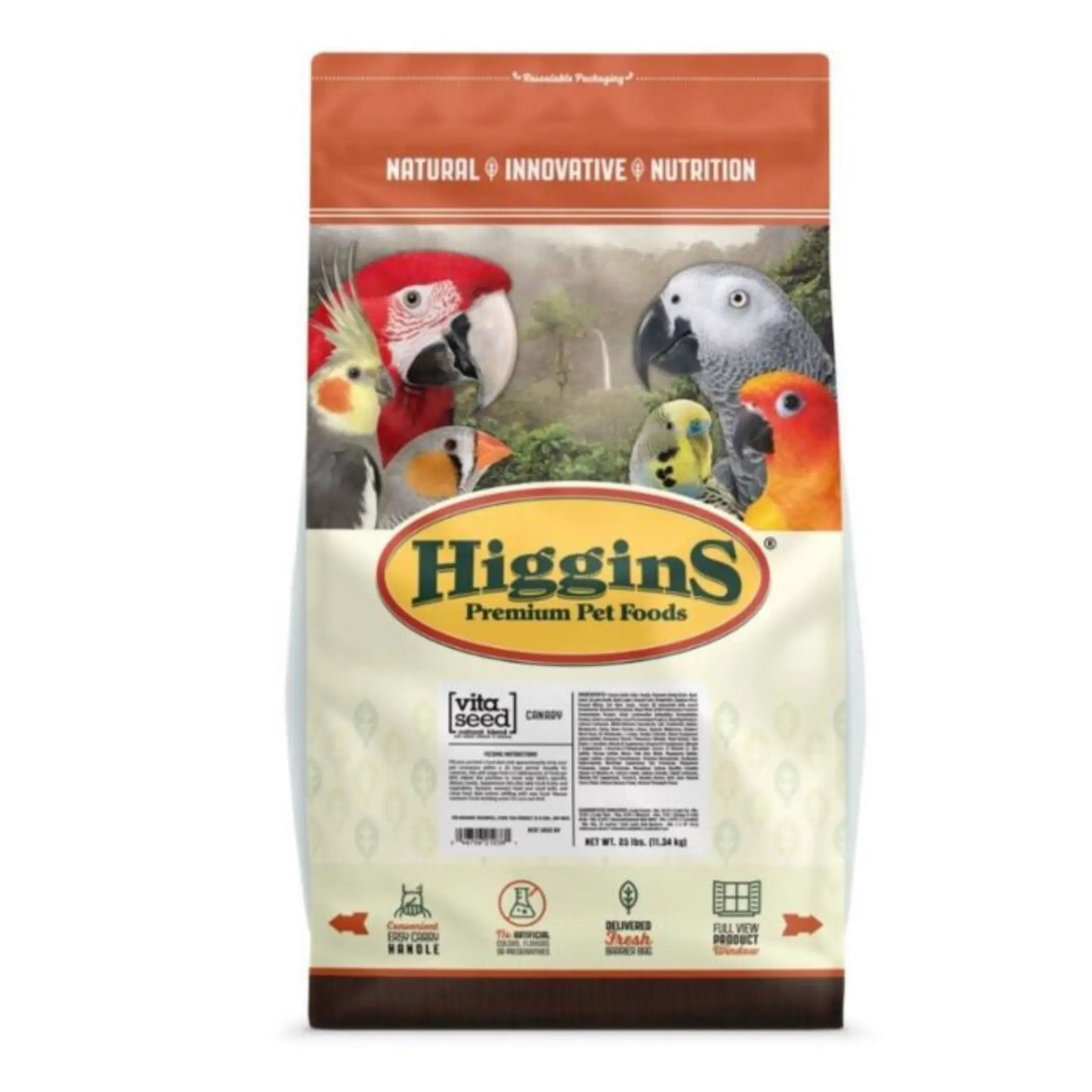 Vita Seed Natural Blend Canary 25 Lb Higgins