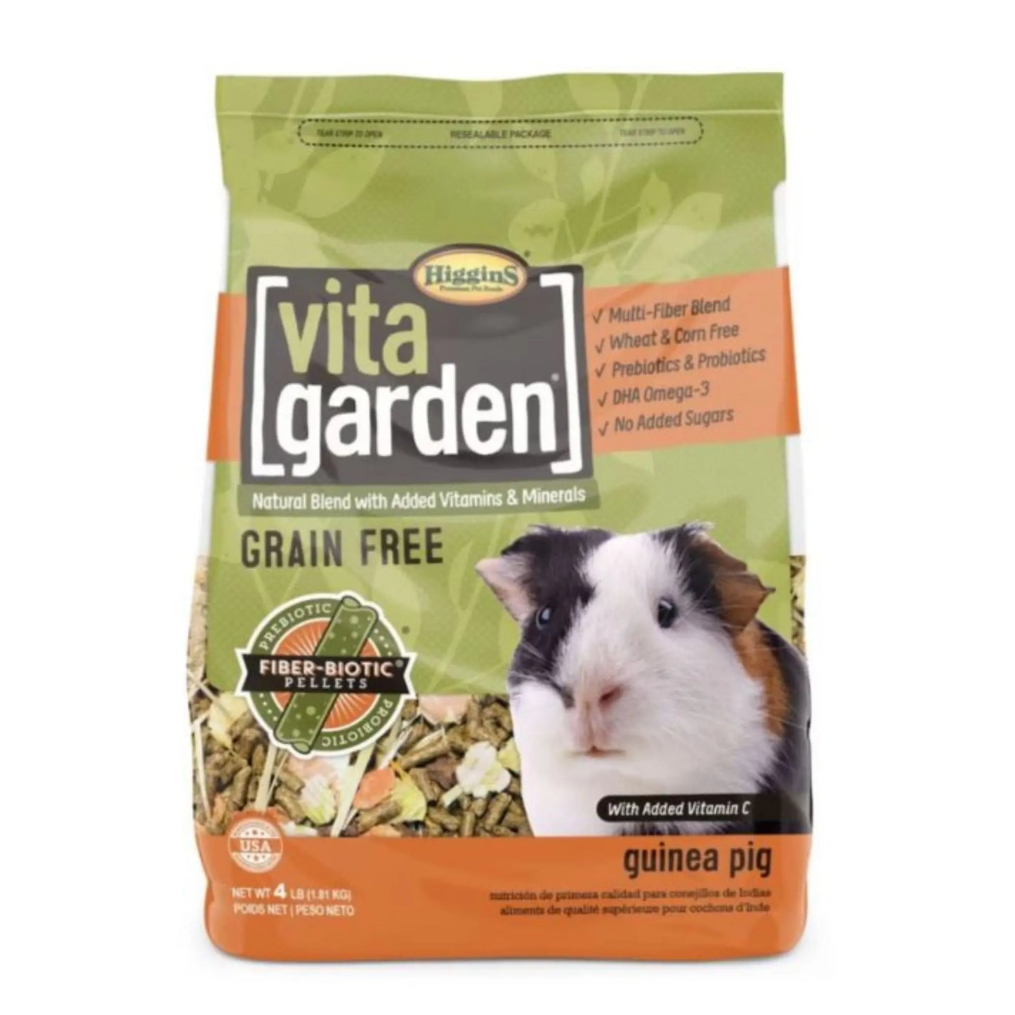 Higgins Vita Garden Natural Blend Guinea Pig 4 Lb Higgins