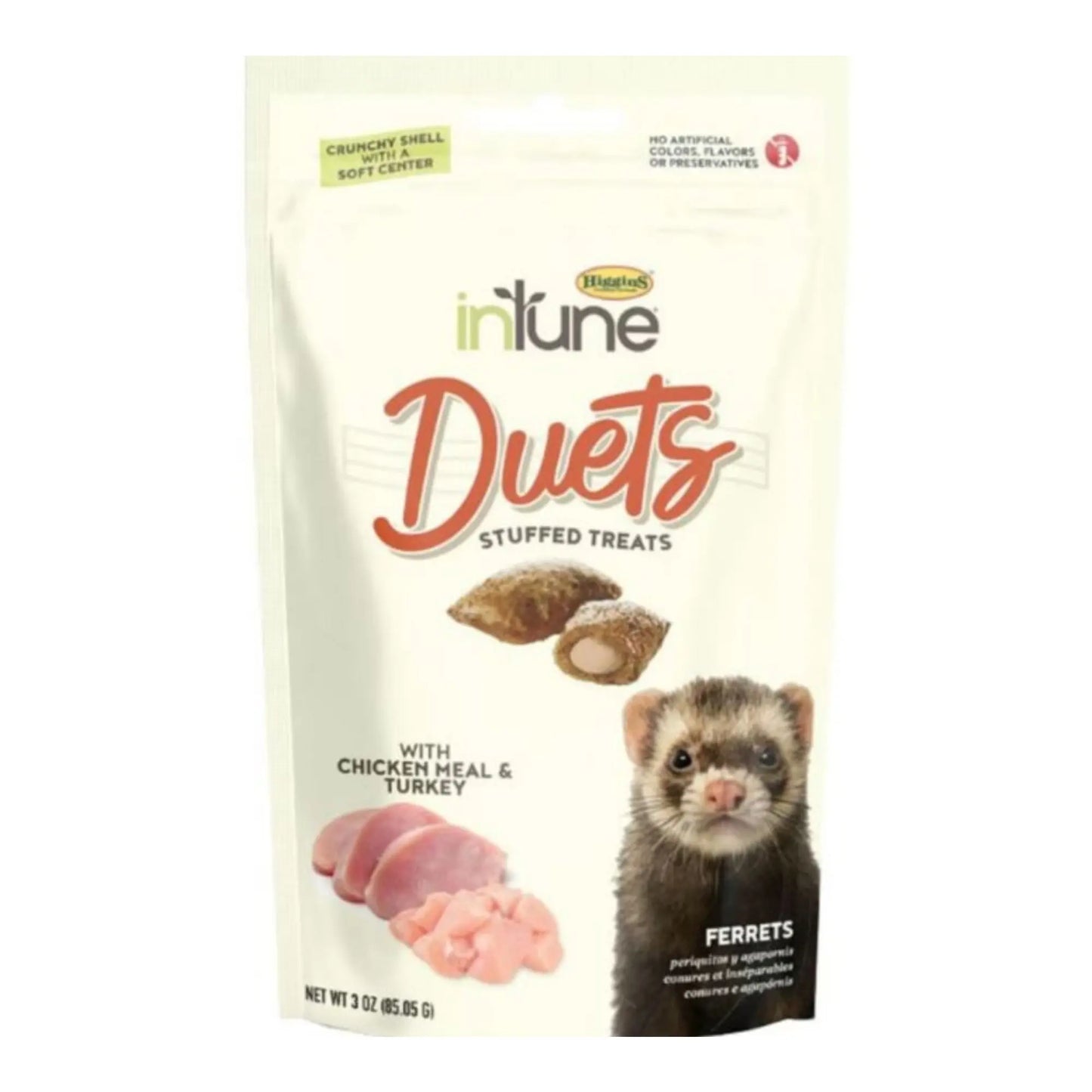 Higgins Intune Duets Treats For Ferrets Salmon 3oz. Higgins