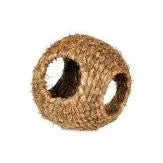 Prevue Pet Products Grass Ball Hideaway for Small Animals Natural 1ea/9 in, LG Prevue Pet Products
