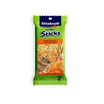 Vitakraft Crunch Sticks Rabbit Treats Carrot & Honey 1ea/3 oz, 2 ct Vitakraft