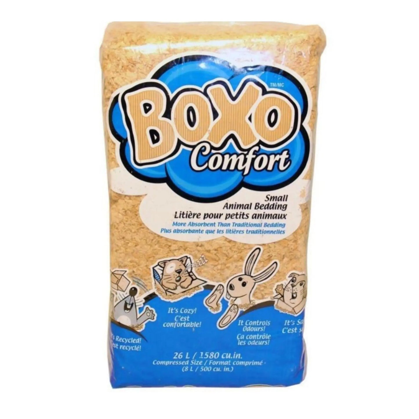 Boxo Comfort Small Animal Bedding Natural 26 L Boxo