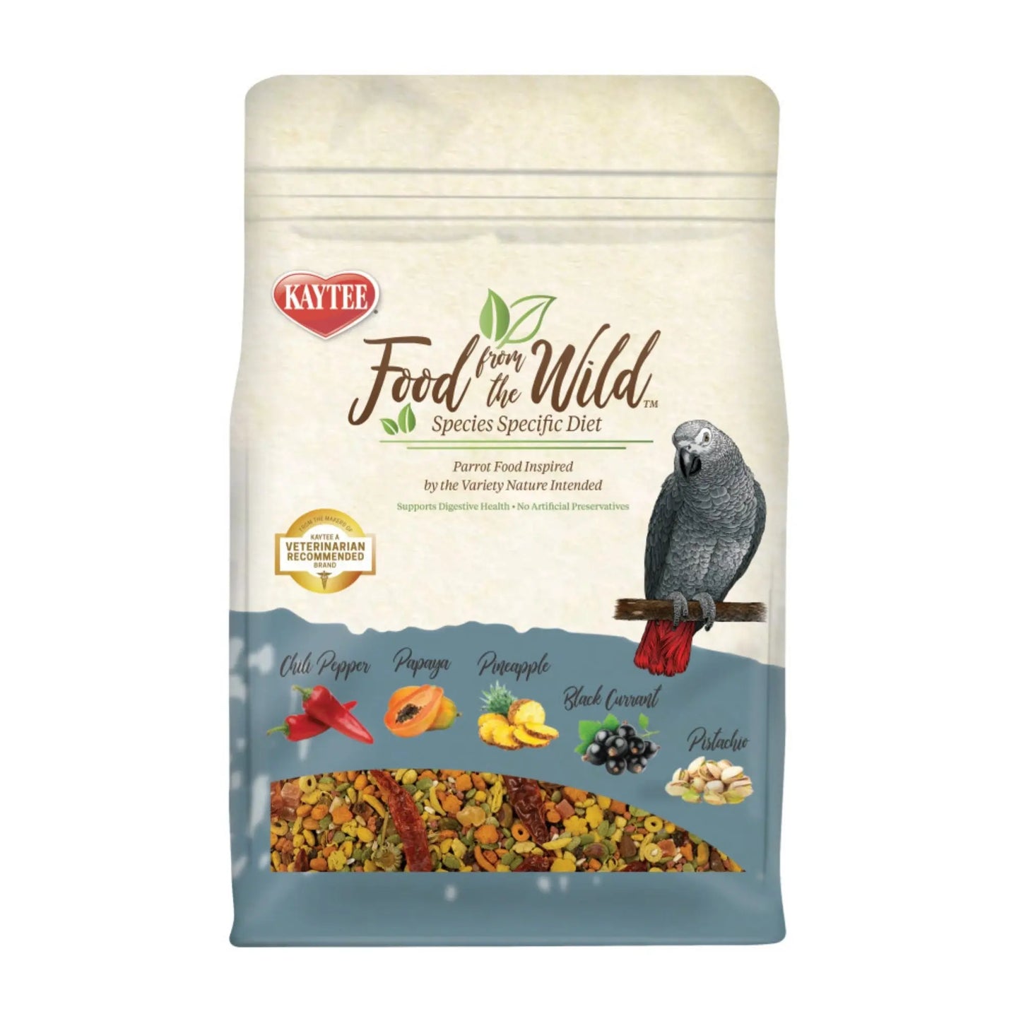 Kaytee Food from the Wild Parrot 1ea/2.5 lb Kaytee