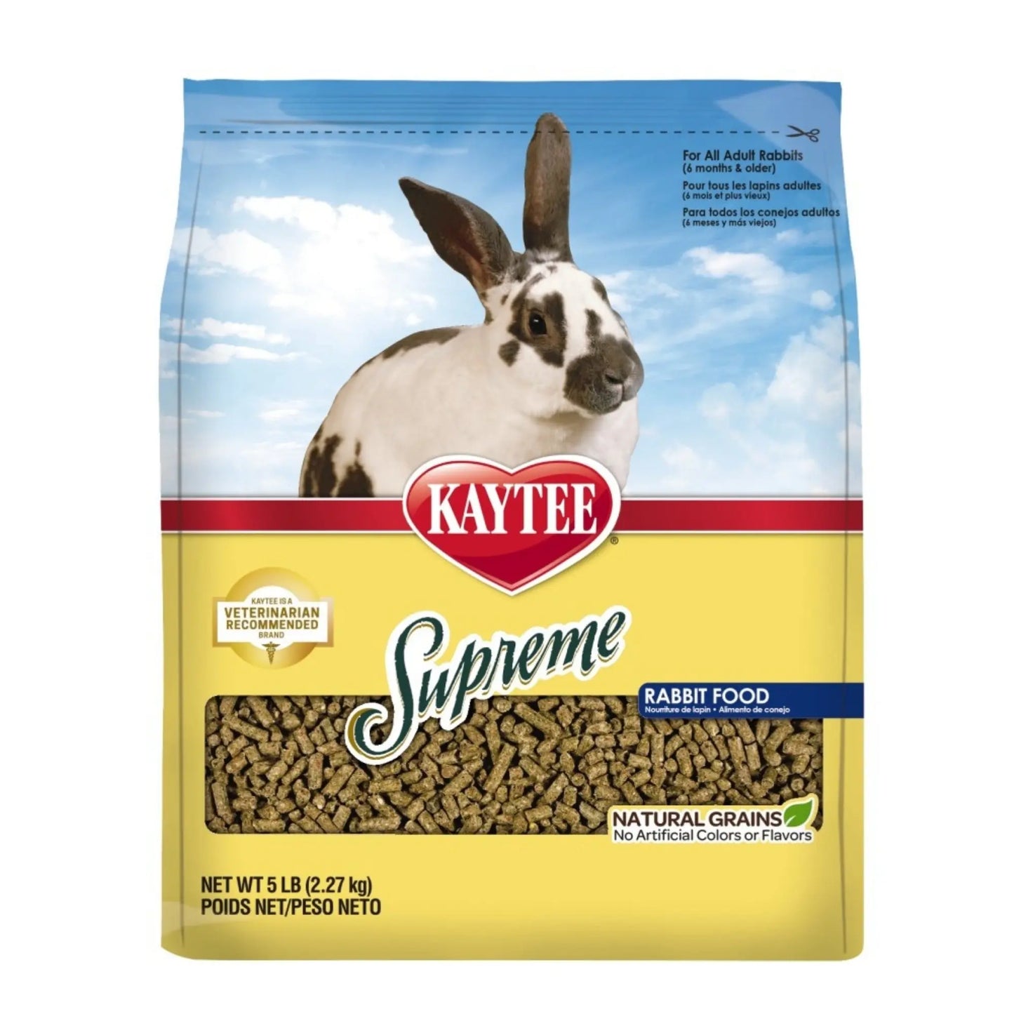 Kaytee Supreme Rabbit Food 1ea/5 lb Kaytee