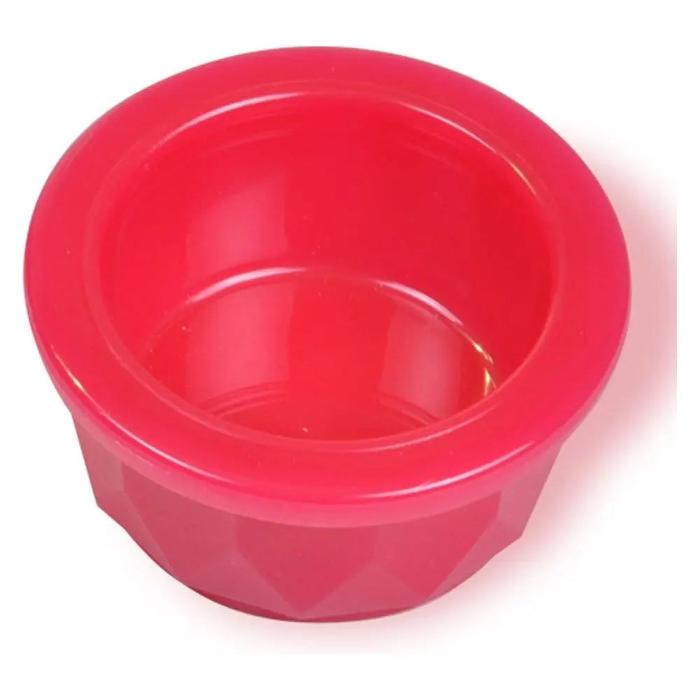 Van Ness Plastics Crock Translucent Heavyweight Small Animal Dish Assorted 1ea/Midget Van Ness Plastics