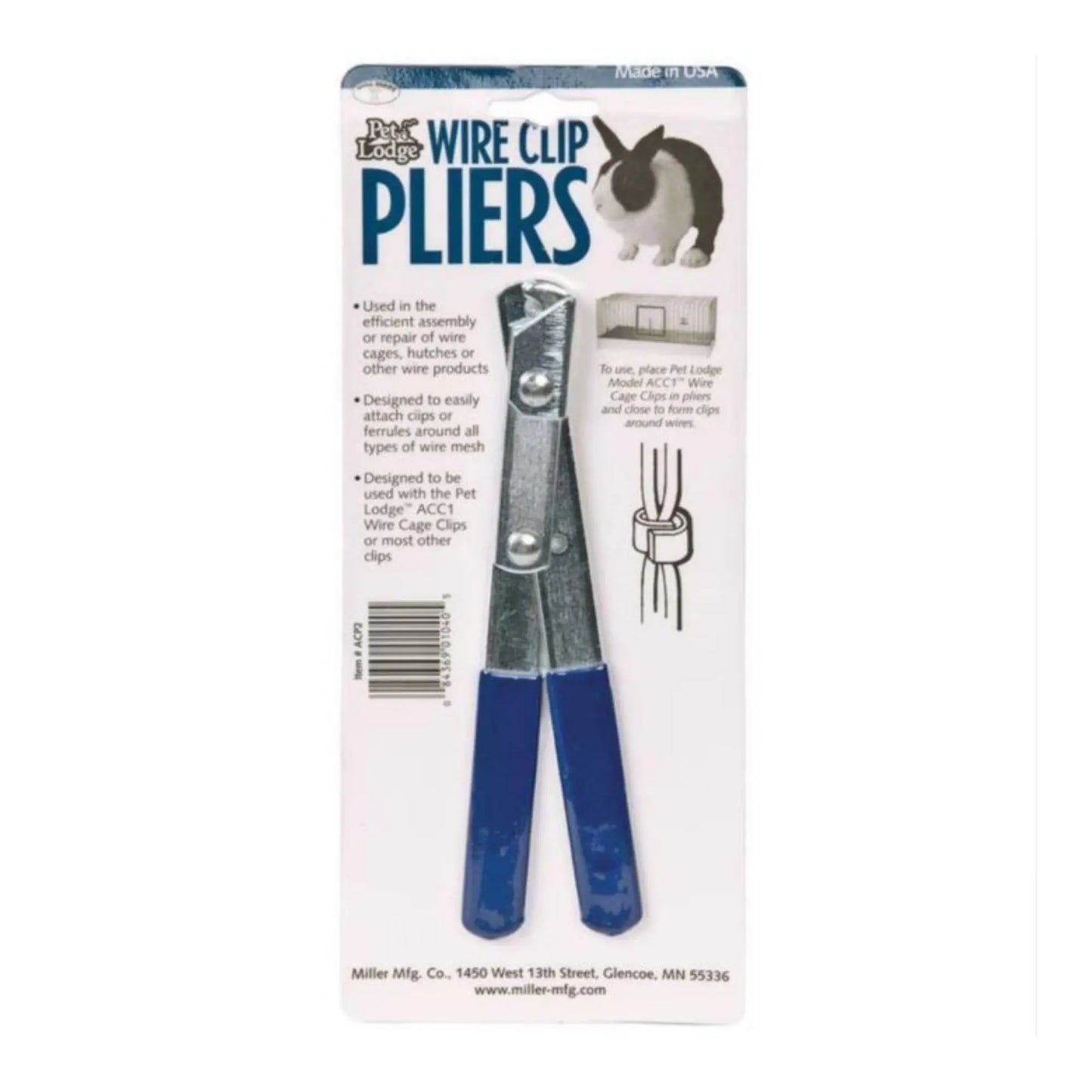 Pet Lodge Wire Clip Pliers Blue/Silver Pet Lodge