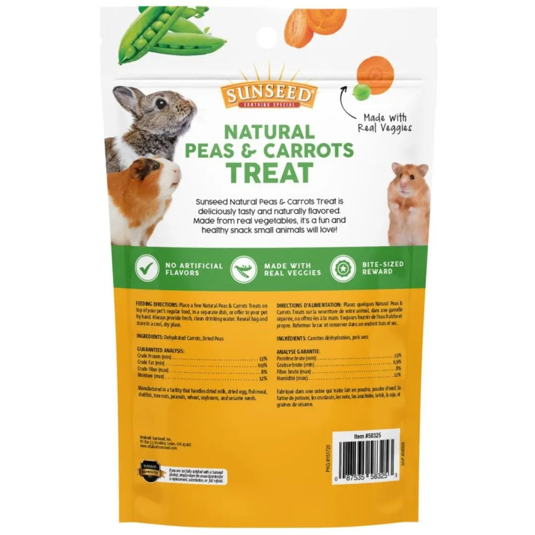 Sun Seed Peas & Carrot Small Animal Treat 1ea/3.5 oz Vitakraft