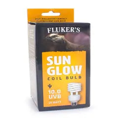 Fluker's Sun Glow 10.0 UVB Desert Coil Bulb White 1ea/26 W Fluker's
