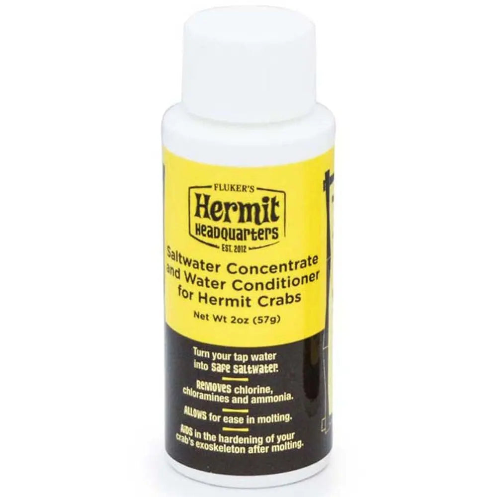 Fluker's Hermit Crab Saltwater Concentrate and Water Conditioner 1ea/2 oz Fluker's