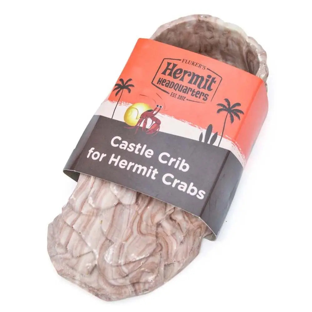 Fluker's Hermit Crab Castle Crib Multi-Color 1ea/One Size Fluker's