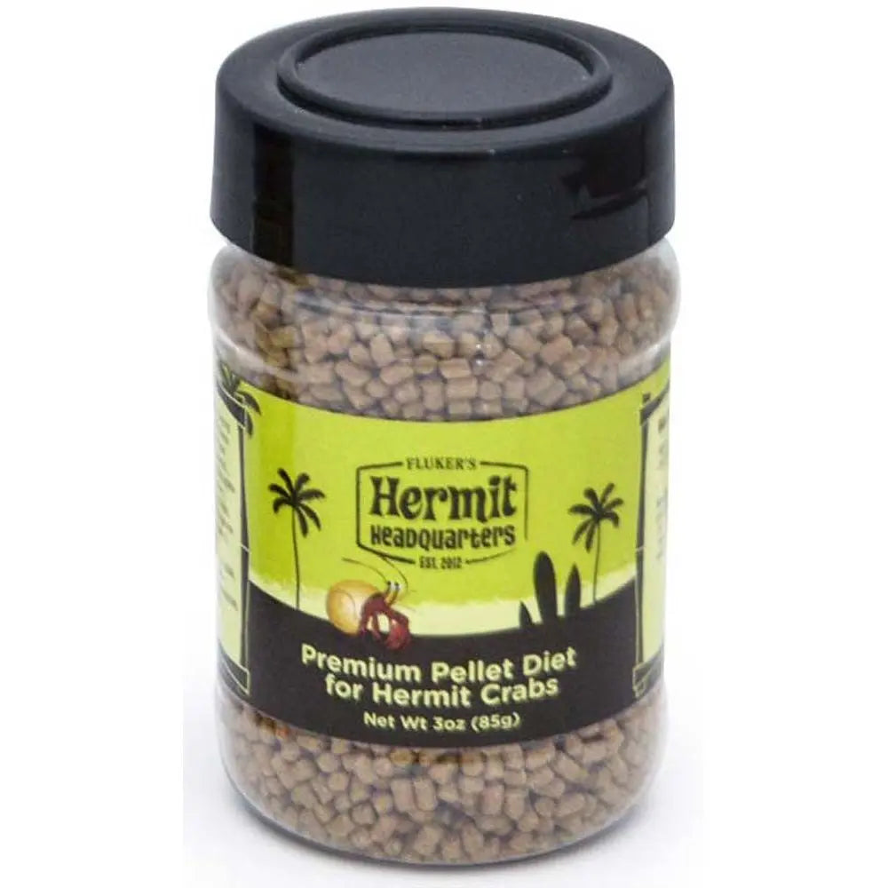Fluker's Hermit Crab Premium Pellet Diet Dry Food 1ea/3 oz Fluker's