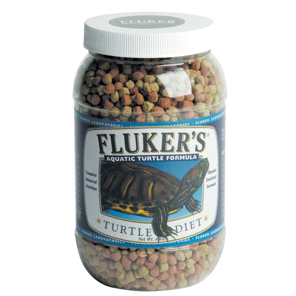 Fluker's Aquatic Turtle Formula Turtle Diet Dry Food 1ea/8 oz Fluker's