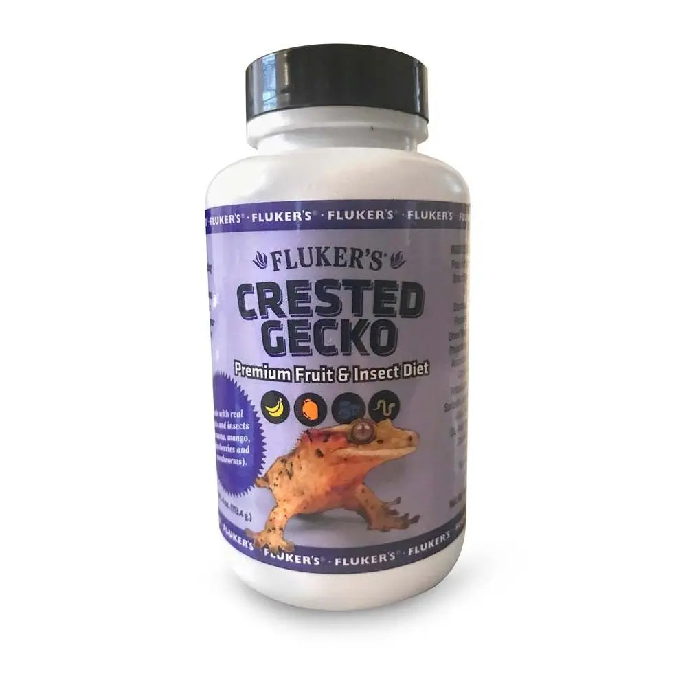 Fluker's Premium Crested Gecko Fruit and Insect Diet Supplement 1ea/4 oz Fluker's