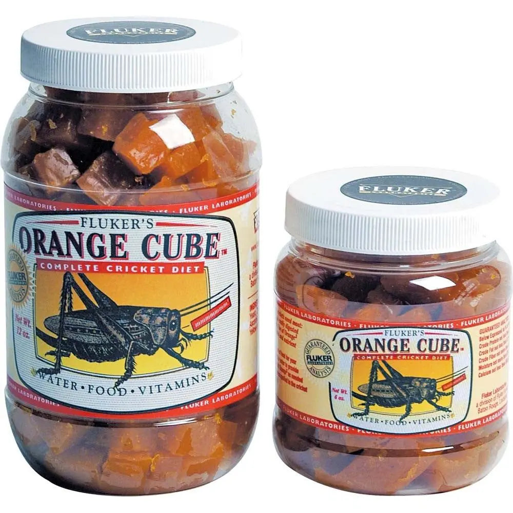 Fluker's Orange Cube Complete Cricket Diet 1ea/6 oz Fluker's