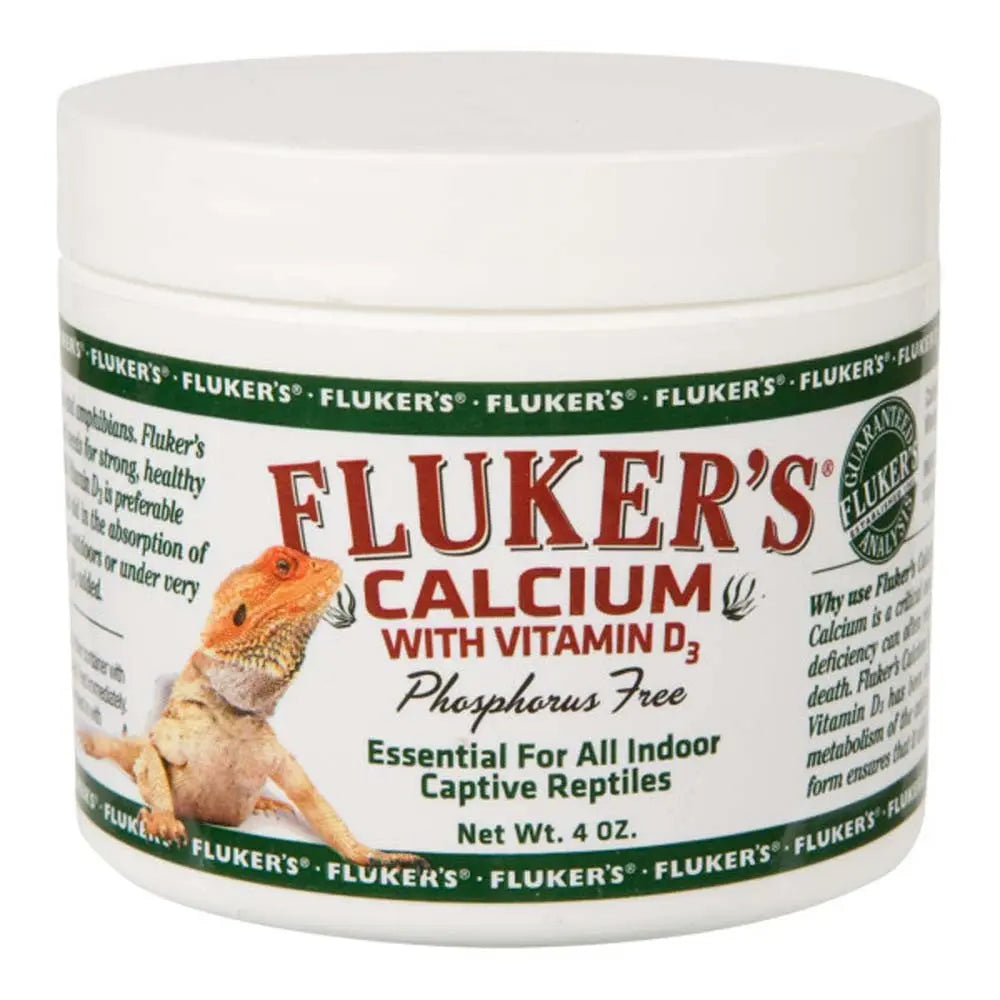 Fluker's Repta Calcium with Vitamin D3 Reptile Supplement 1ea/4 oz Fluker's