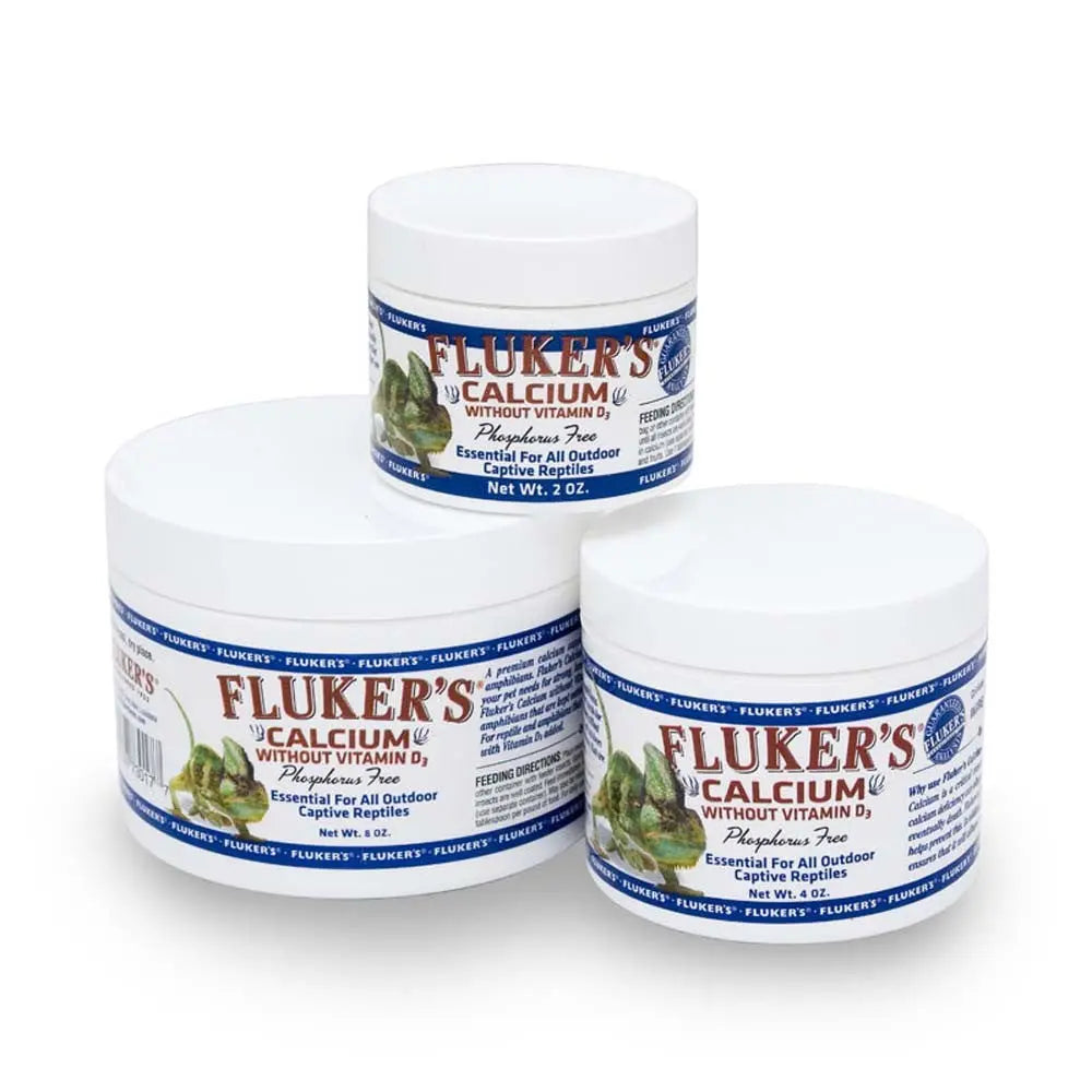 Fluker's Calcium Supplement without Vitamin D3 and Phosphorus 1ea/4 oz Fluker's