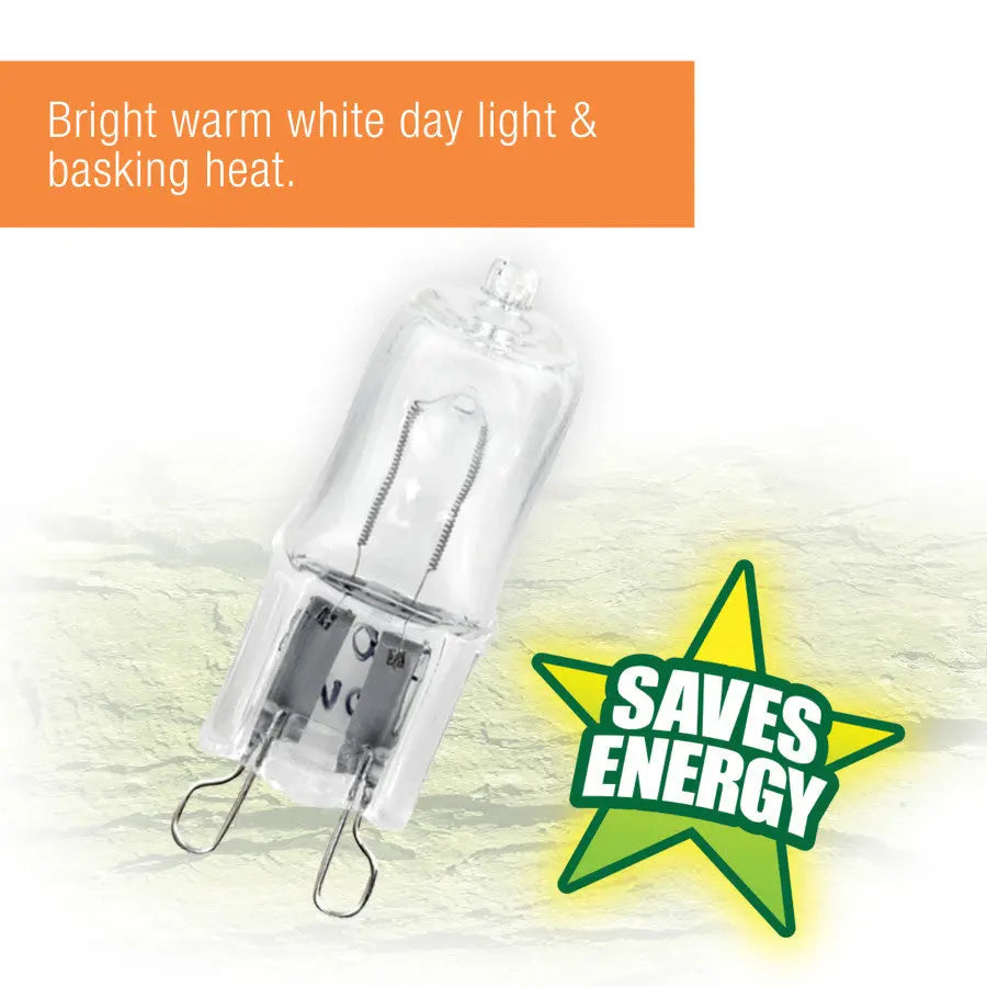 Zilla Light & Heat Mini Halogen Bulbs Day White 1ea/25 W Zilla