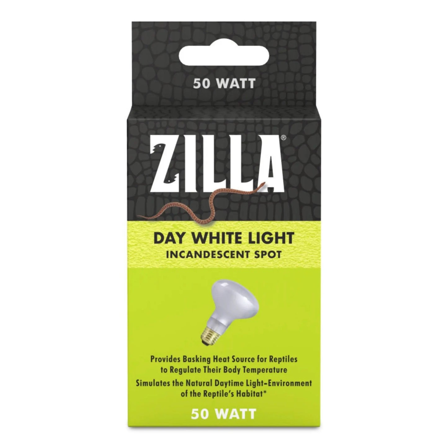 Zilla Incandescent Spot Bulbs Day White 1ea/50 W Zilla