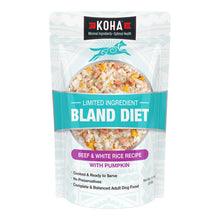 Koha Dog Bland Diet Beef Rice 12.5oz. (Case of 6) Koha