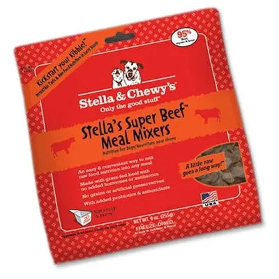 Stella And Chewys Freeze Dried Dog Food Mixers Beef 18 oz. Stella & Chewys