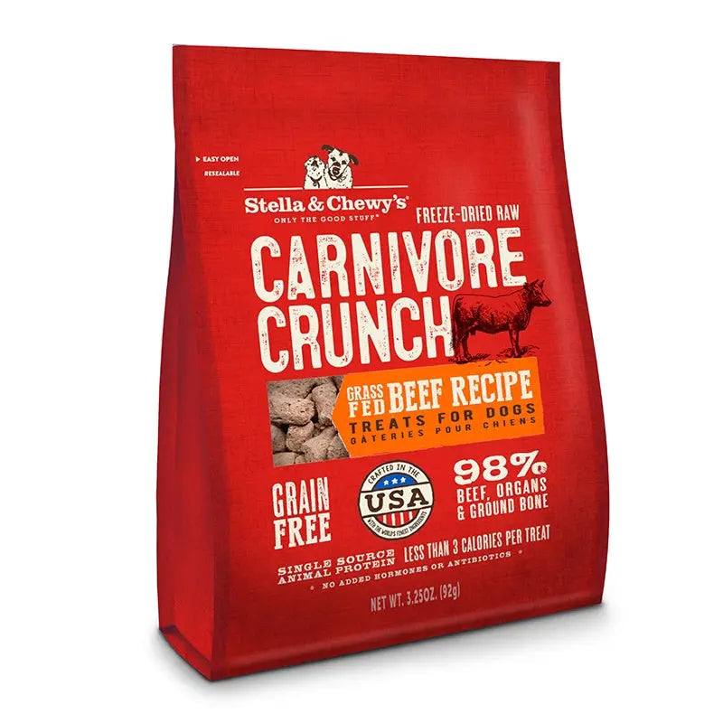 Stella and Chewys Carnivore Crunch - Beef (3.25 oz.) Stella & Chewys