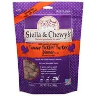 Stella and Chewys Cat Freeze Dried Tummy Ticklin Turkey Dinner 18oz. Stella & Chewys