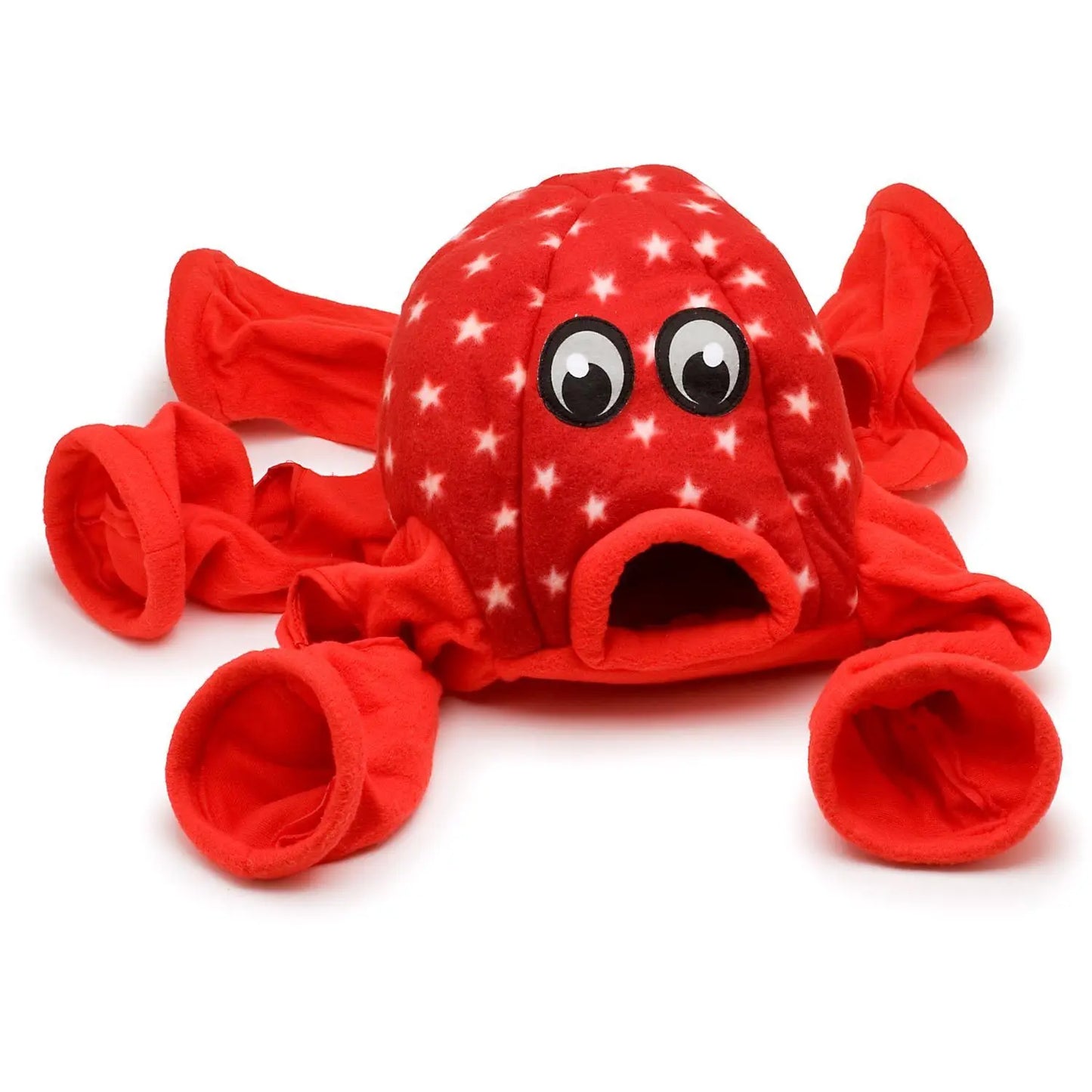 Marshall Pet Products Ferret Octo-Play Toy Octopus Red 1ea/One Size Marshall Pet Products