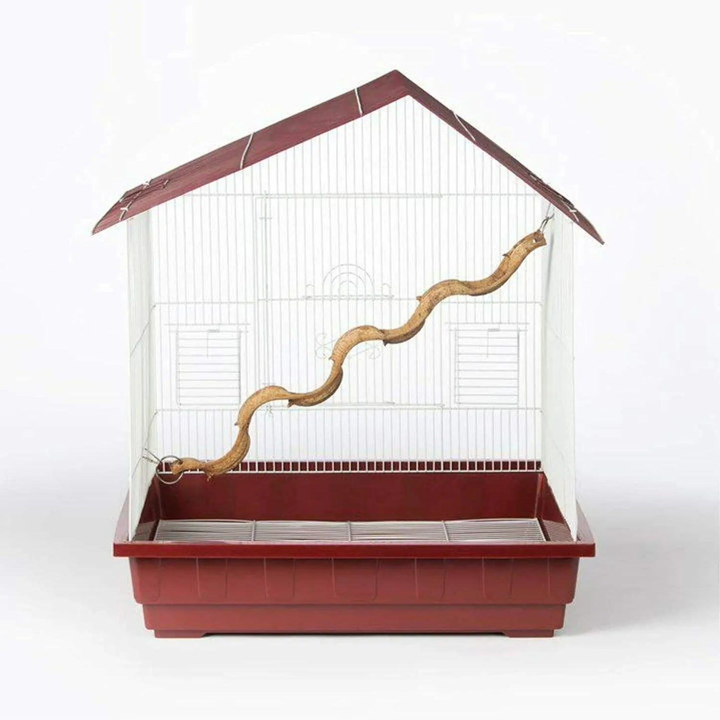 Prevue Pet Products Wacky Wood Vertical Bird Perch Brown 1ea/14 in Prevue Pet Products