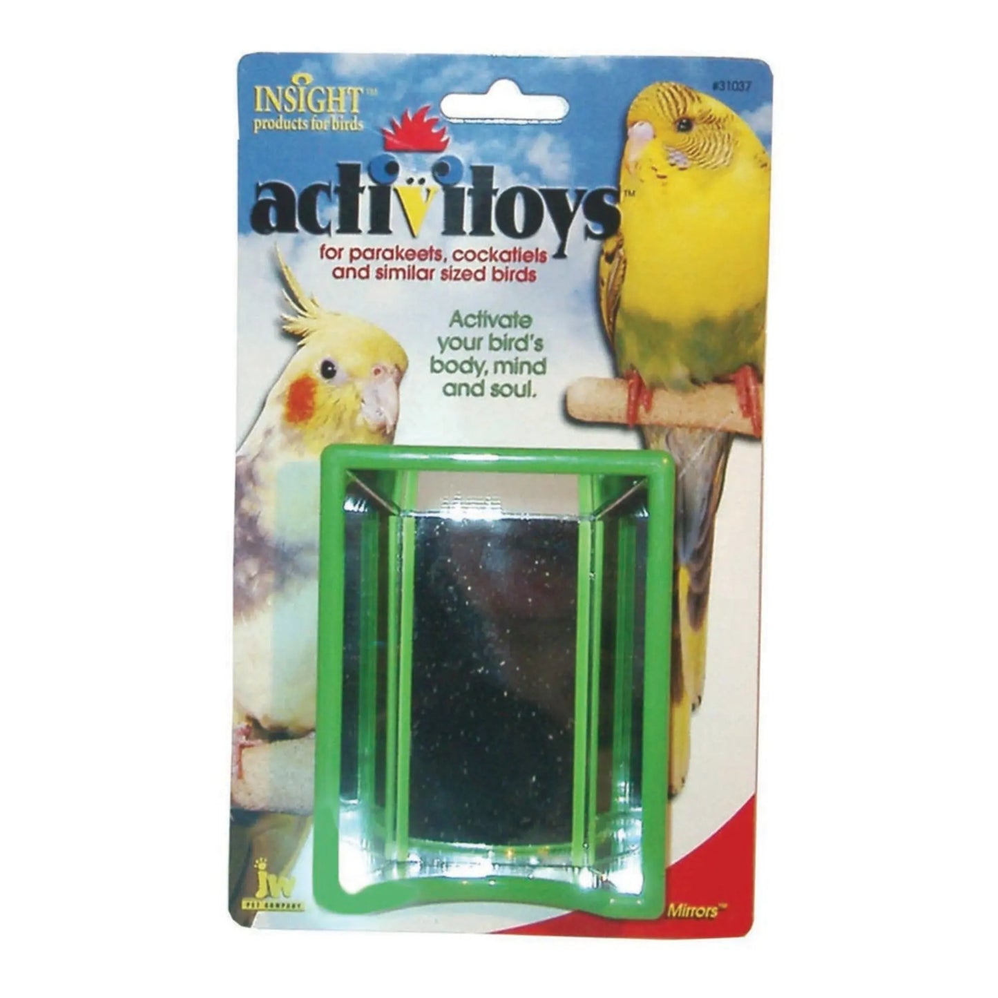 JW Pet ActiviToy Hall of Mirrors Bird Toy Assorted 1ea/One Size JW Products