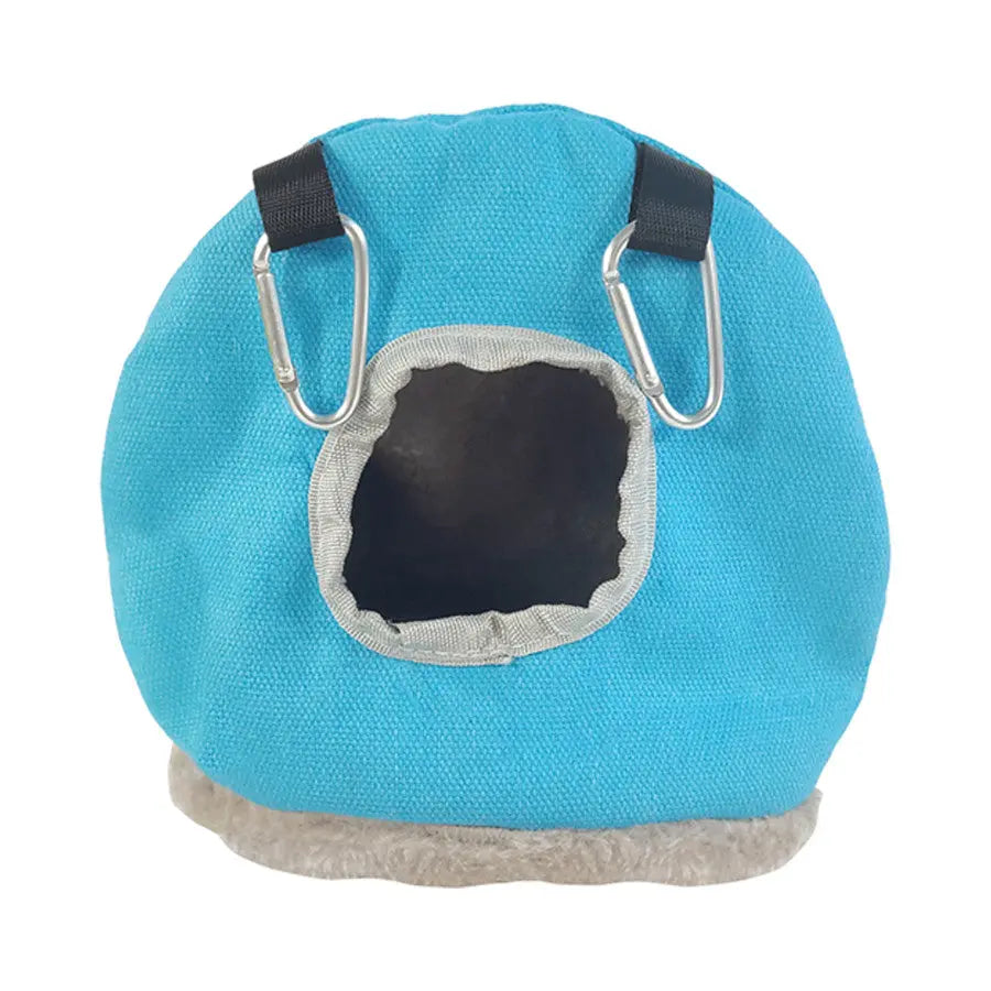 A & E Cages Happy Beaks Snuggle Sack Bird Hut Assorted 1ea/SM A & E Cages