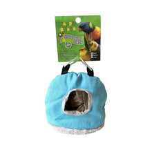 A & E Cages Happy Beaks Snuggle Sack Bird Hut Assorted  1ea/SM A & E Cages