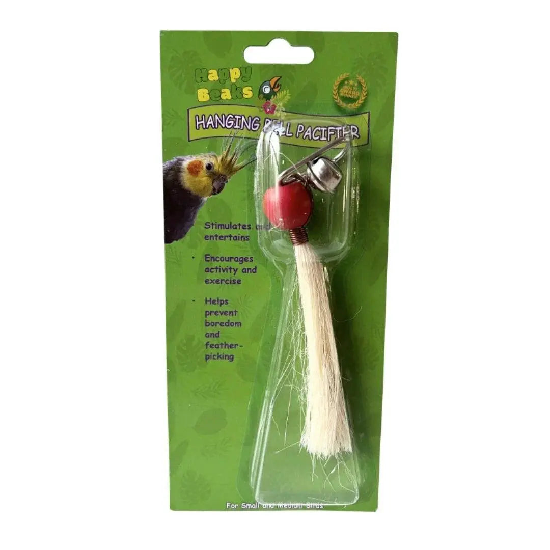 A & E Cages Happy Beaks Preening Toy with Bell Bird Toy 1ea/LG A & E Cages