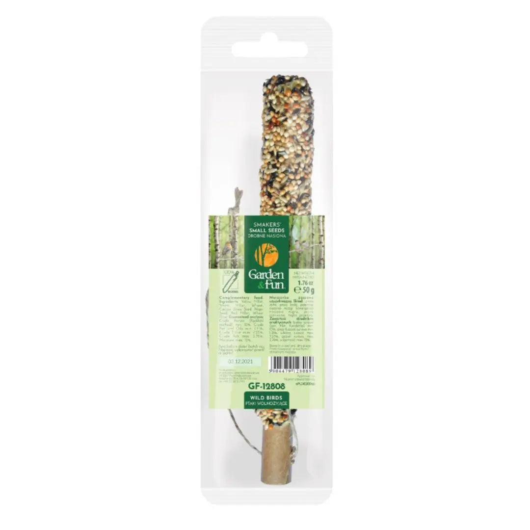 A & E Cages Smakers Garden Fun Small Seed Food Stick for Wild Birds 20ea/1.76oz. A & E Cages