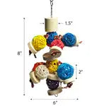 A and E Cages Happy Beaks Ball Thing Bird Toy XS A & E Cages
